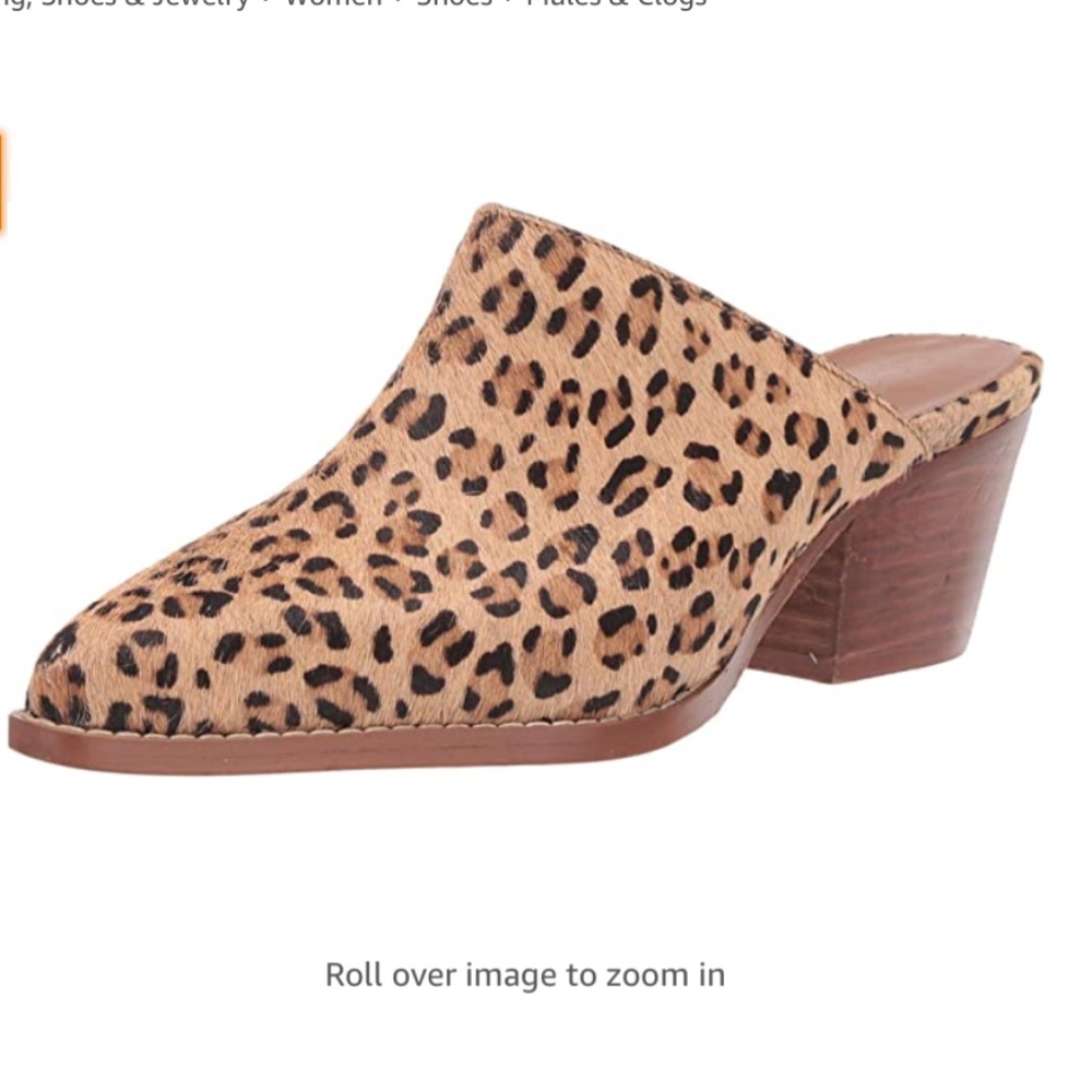 Coconuts by Matisse Leopard Print Slip-On Mules - Tan & Black